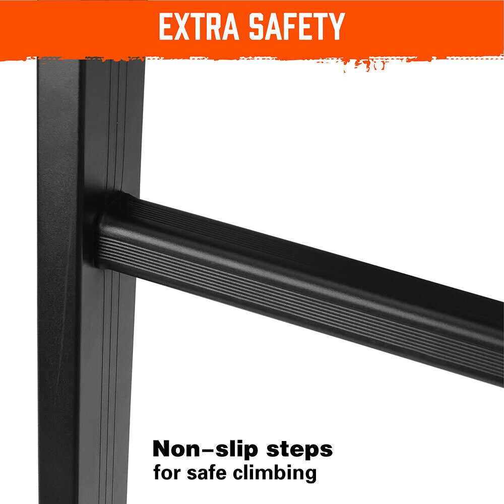 4.7M Multi Purpose Ladder Aluminium Folding Platform Extension Step Non-Slip