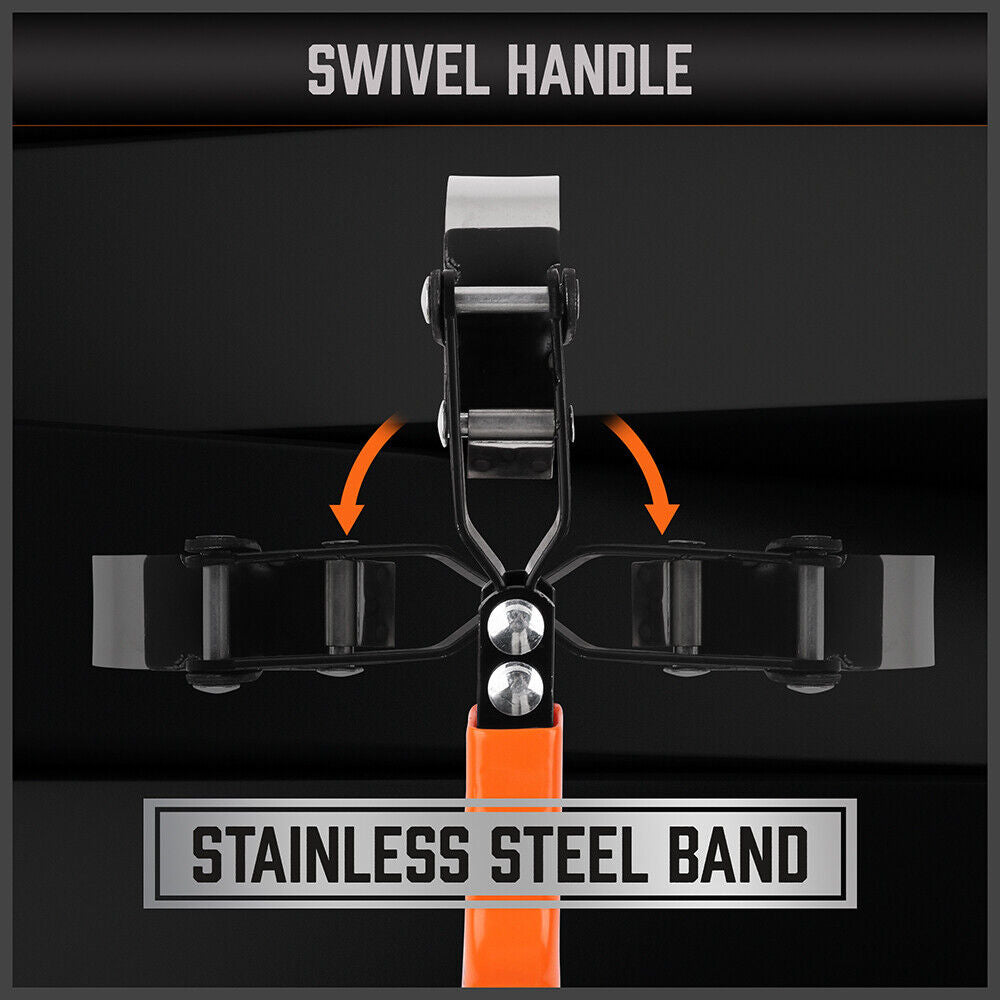 5Pack Oil Filter Wrench Swivel Grip Steel Belt Spanner Universal