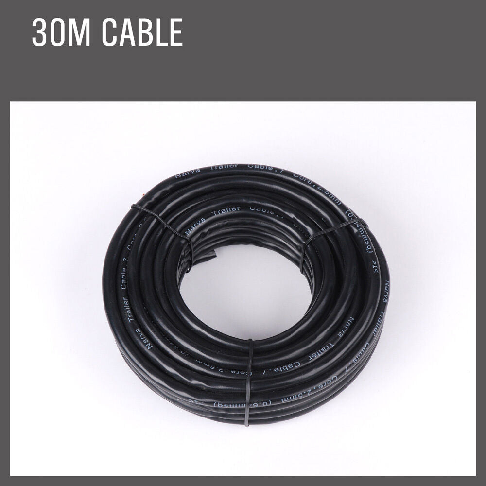 30M 7 Core Wire Cable Trailer Cable Boat Caravan Truck