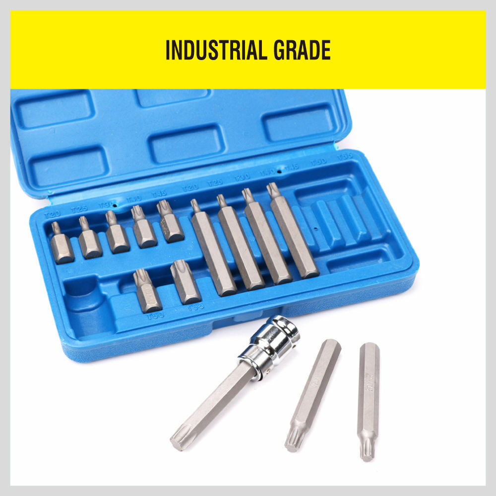 15Pack Torx Bit Long & Short Star Key Torque Bits