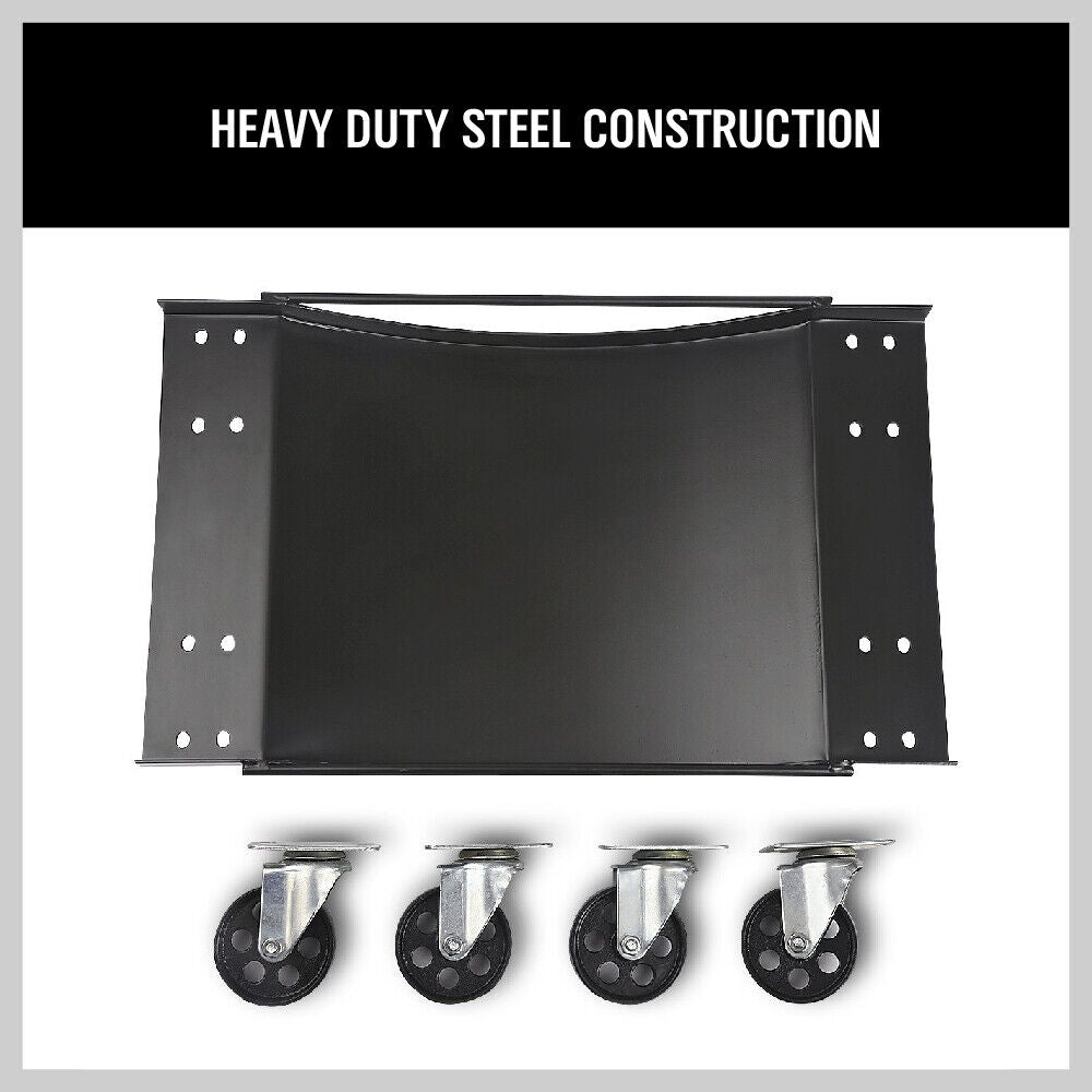 4 Heavy-Duty Wheel Dolly 450 kg 1000 lb Car Positioning