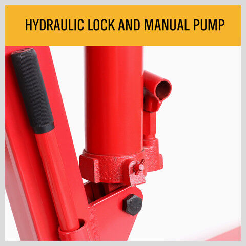2-Ton Hydraulic Engine Crane Foldable Hoist Stand for Mobile Garage