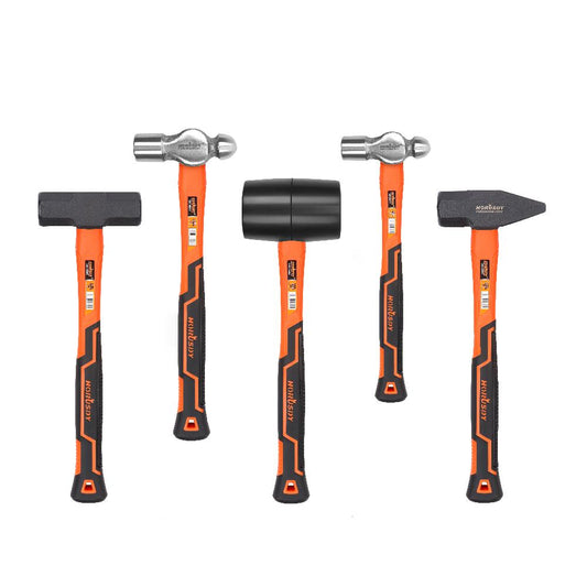5Pack Hammer Rubber / Ball Pein / Sledge / Cross
