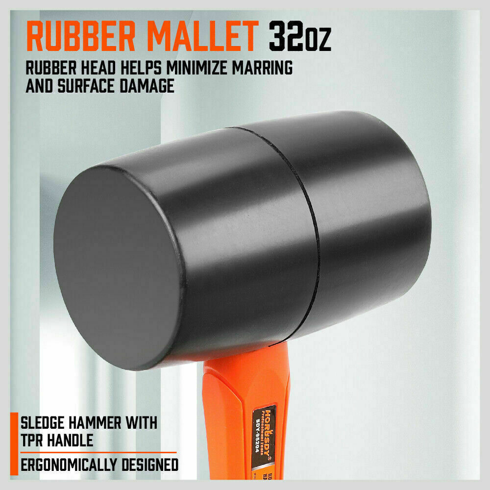 5Pack Hammer Rubber / Ball Pein / Sledge / Cross