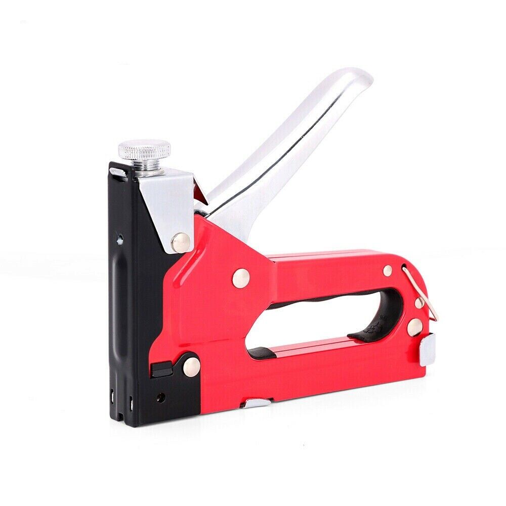 Heavy-Duty Staple Gun 2in1 Stapler + 1500Pack Staples Tacker Hand