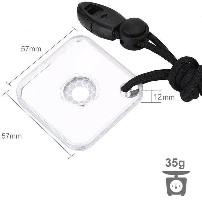 Acrylic Emergency Signal Mirror For Outdoor Survival Rescue And Camping Use