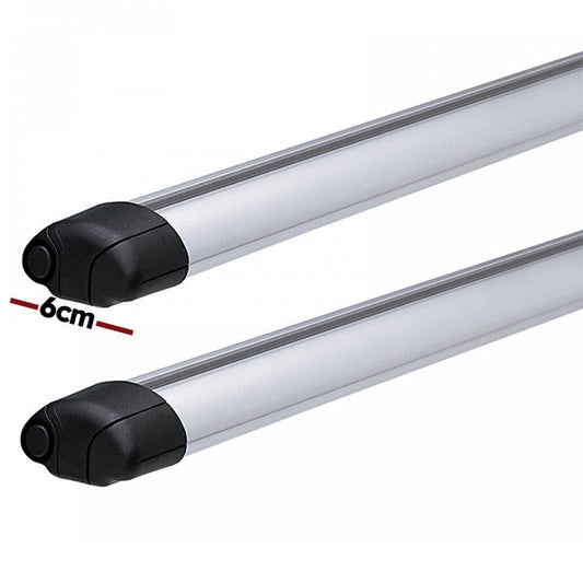 120CM Universal Adjustable Aluminum Alloy Car Roof Rack Cross Bars