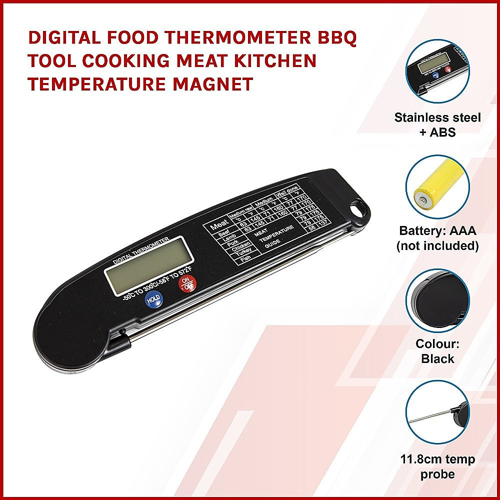 Digital BBQ Meat Thermometer with Magnet