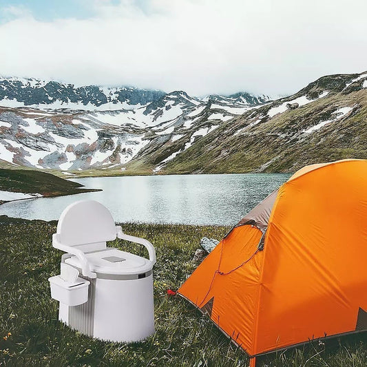 19L Camping Portable Toilet Travel Outdoor/Indoor Commode Potty