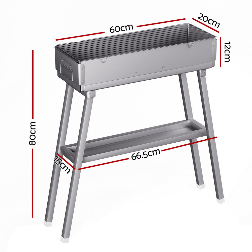 Grillz Charcoal BBQ Smoker – Portable