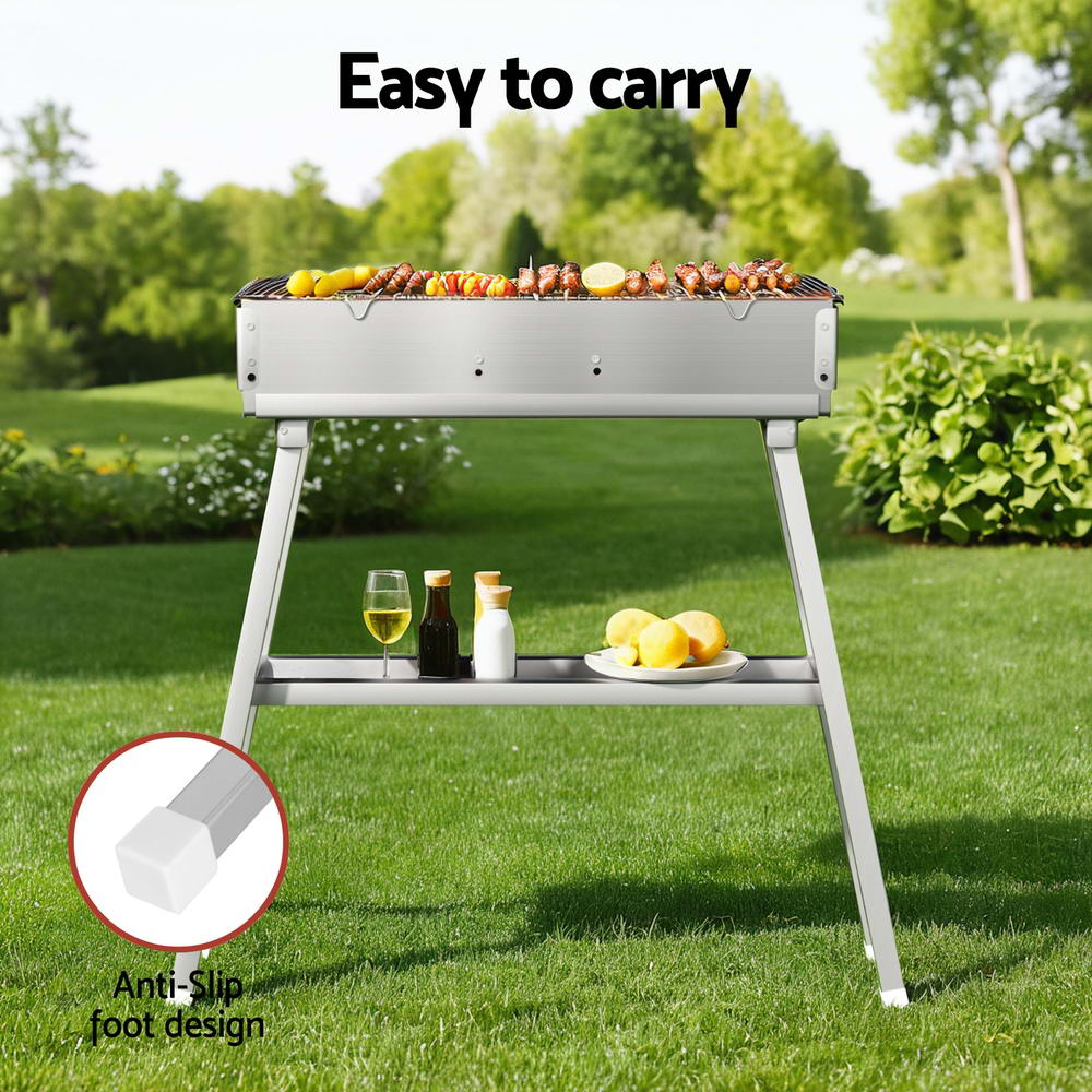 Grillz Charcoal BBQ Smoker – Portable