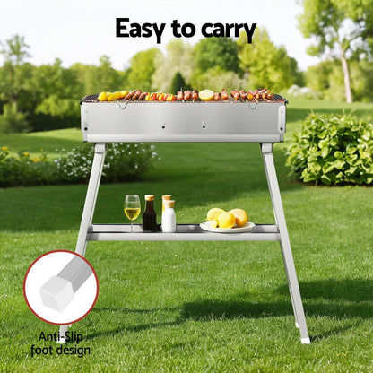 Grillz Charcoal BBQ Smoker – Portable