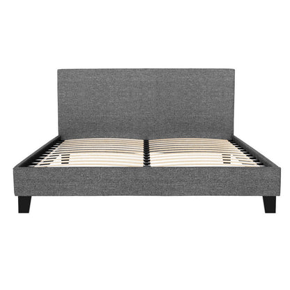 Artiss Bed Frame Queen Size Grey NEO