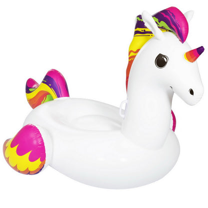 Bestway Unicorn Float Rider Inflatable Ride On Floating Pool Lounger 224x156CM