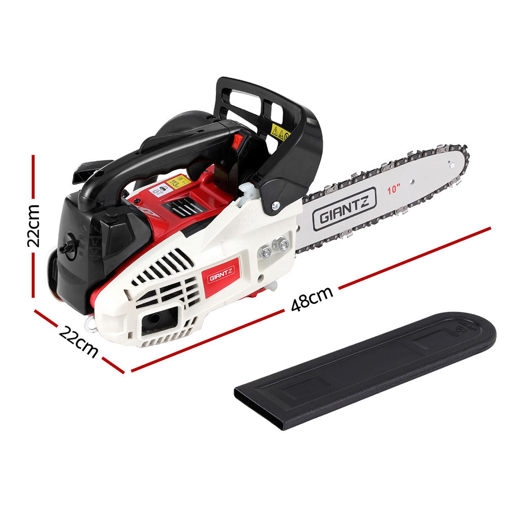 Giantz 25cc Petrol Chainsaw 10" Bar E-Start Tree Pruning Chain