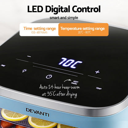 5-Tray Food Dehydrator 500W