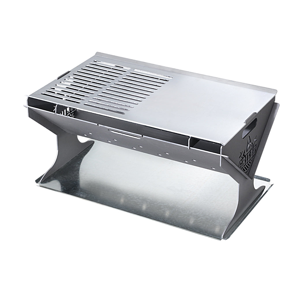 Grillz Steel Fire Pit BBQ Grill