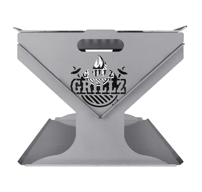 Grillz Steel Fire Pit BBQ Grill