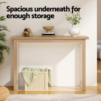 Artiss Console Table 110CM Pine