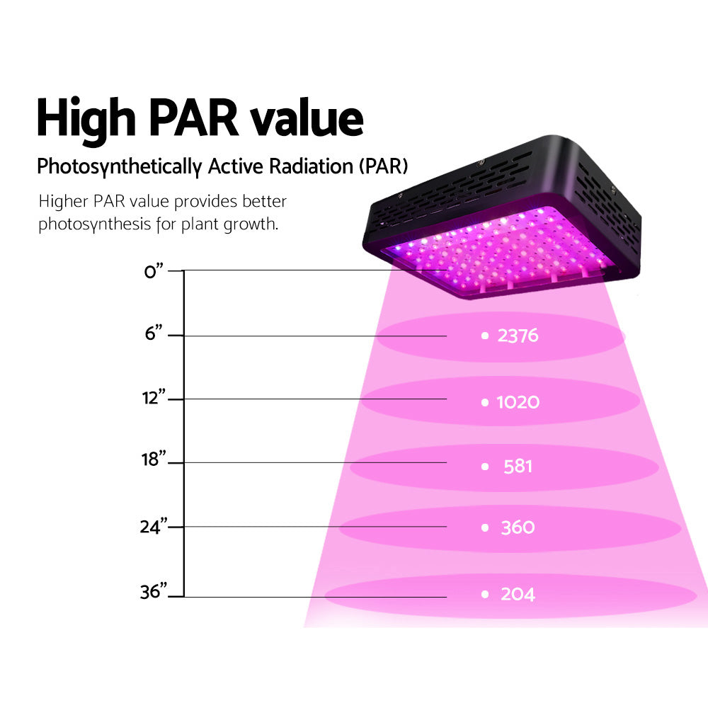 1000W Grow Light LED Full Spectrum Indoor Plant All Stage Growth
