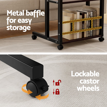 Artiss Laptop Desk Height Adjustable Mobile Workstation Computer Desks 60CM