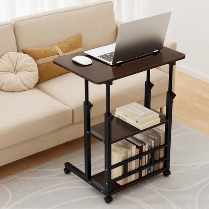 Artiss Laptop Desk Height Adjustable Mobile Workstation Computer Desks 60CM