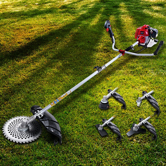 Giantz Pole Chainsaw 5in1 Petrol Circular Saw Hedge Trimmer Cutter Whipper Snipper