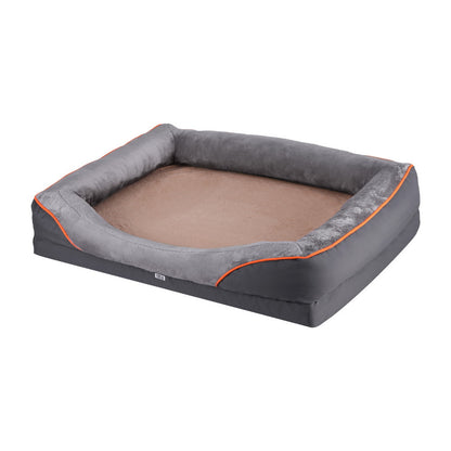 Pet Bed Orthopedic Washable Dog Bed Plush Fleece Sofa Cushion Mat