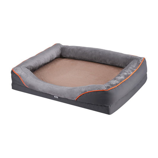 Pet Bed Orthopedic Washable Dog Bed Plush Fleece Sofa Cushion Mat