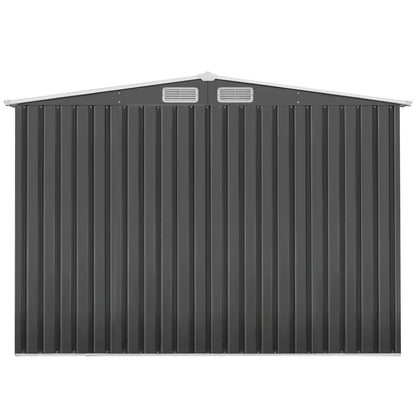 Giantz Garden Shed 2.58x3.14M w/Metal Base Sheds Outdoor Storage Workshop Shelter Sliding Door