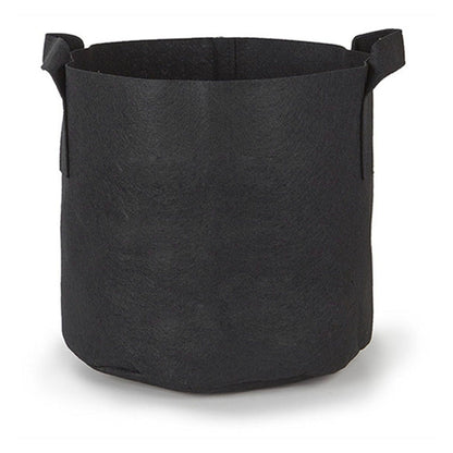 5pcs Grow Bag 5 Gallon Breathable Thickened Plant Fabric Pots with Handles for Trees Flowers Black