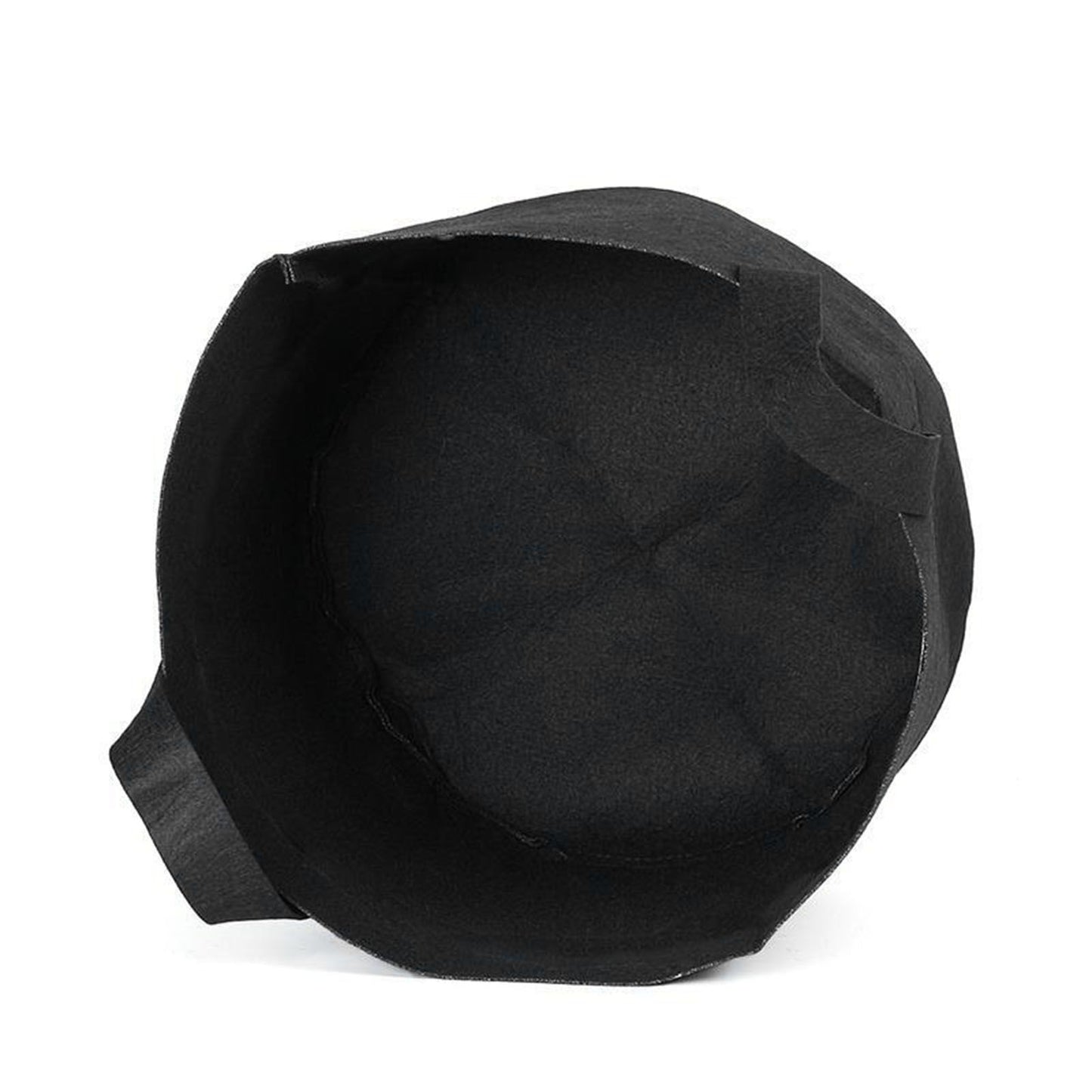 5pcs Grow Bag 5 Gallon Breathable Thickened Plant Fabric Pots with Handles for Trees Flowers Black