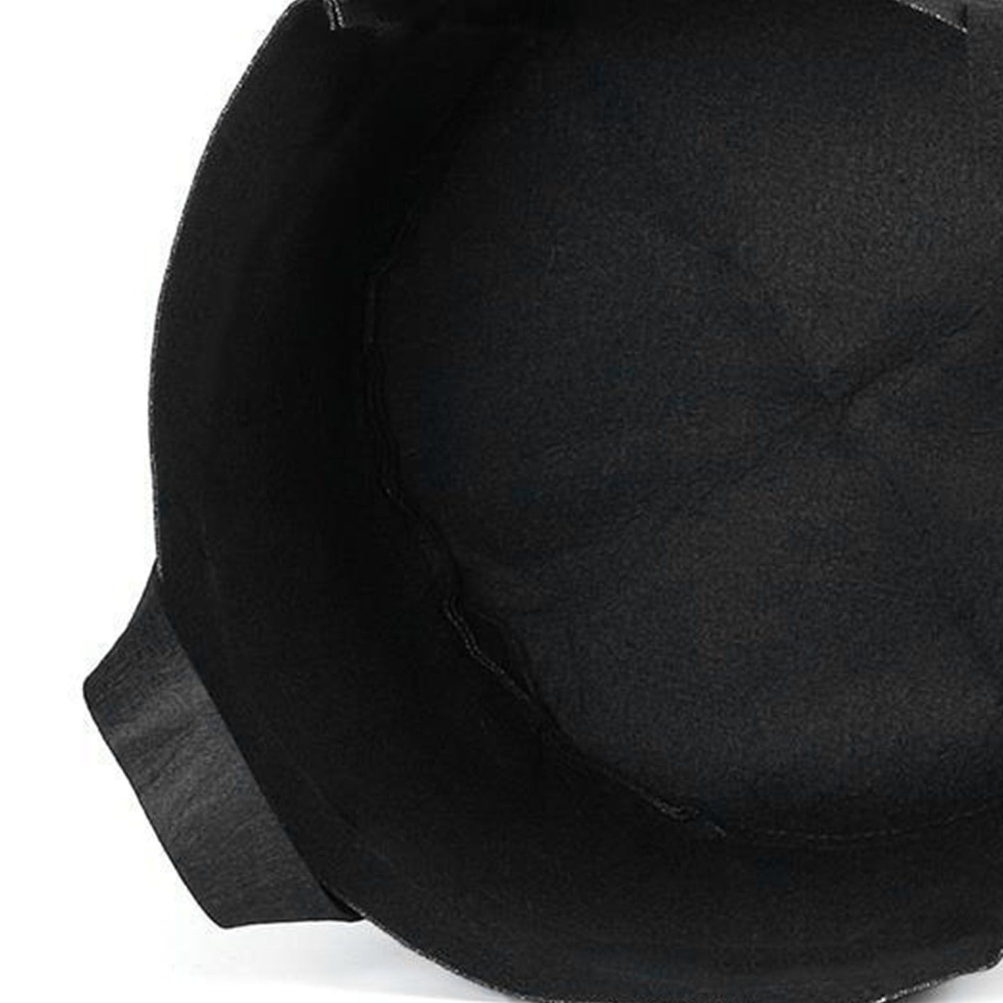 5pcs Grow Bag 5 Gallon Breathable Thickened Plant Fabric Pots with Handles for Trees Flowers Black