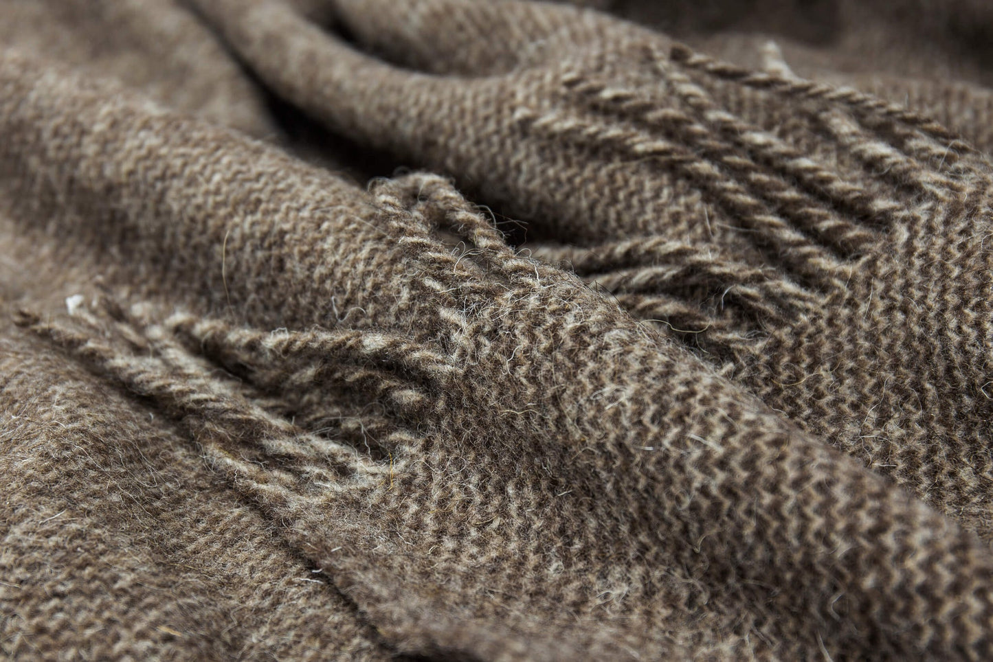 Cambridge Throw - 100% NZ Wool - Natural