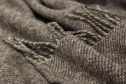 Cambridge Throw - 100% NZ Wool - Natural