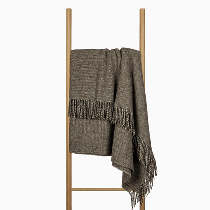 Cambridge Throw - 100% NZ Wool - Natural