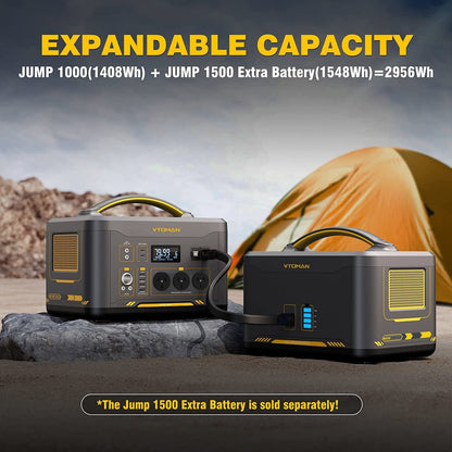 Jump 1000X 1000W Solar Generator + 220W Panel AC/DC