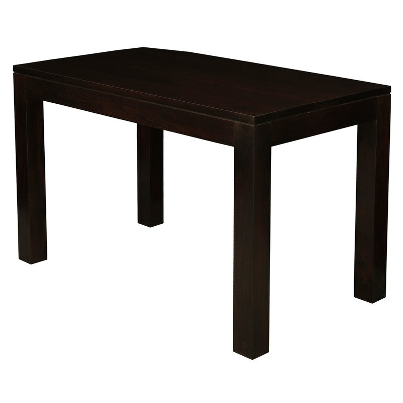 Amsterdam Solid Mahogany Timber Dining Table 120 x 70 cm (Chocolate)