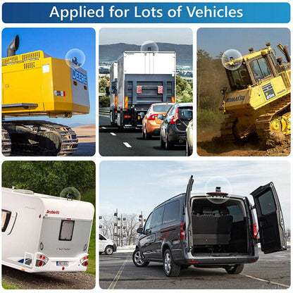 7'' Waterproof Monitor Reversing Kit For Truck Caravan