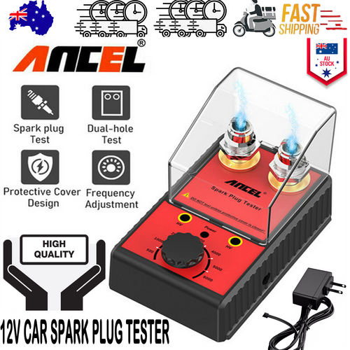 Ancel 12V Car Spark Plug Tester Auto Ignition System Tester