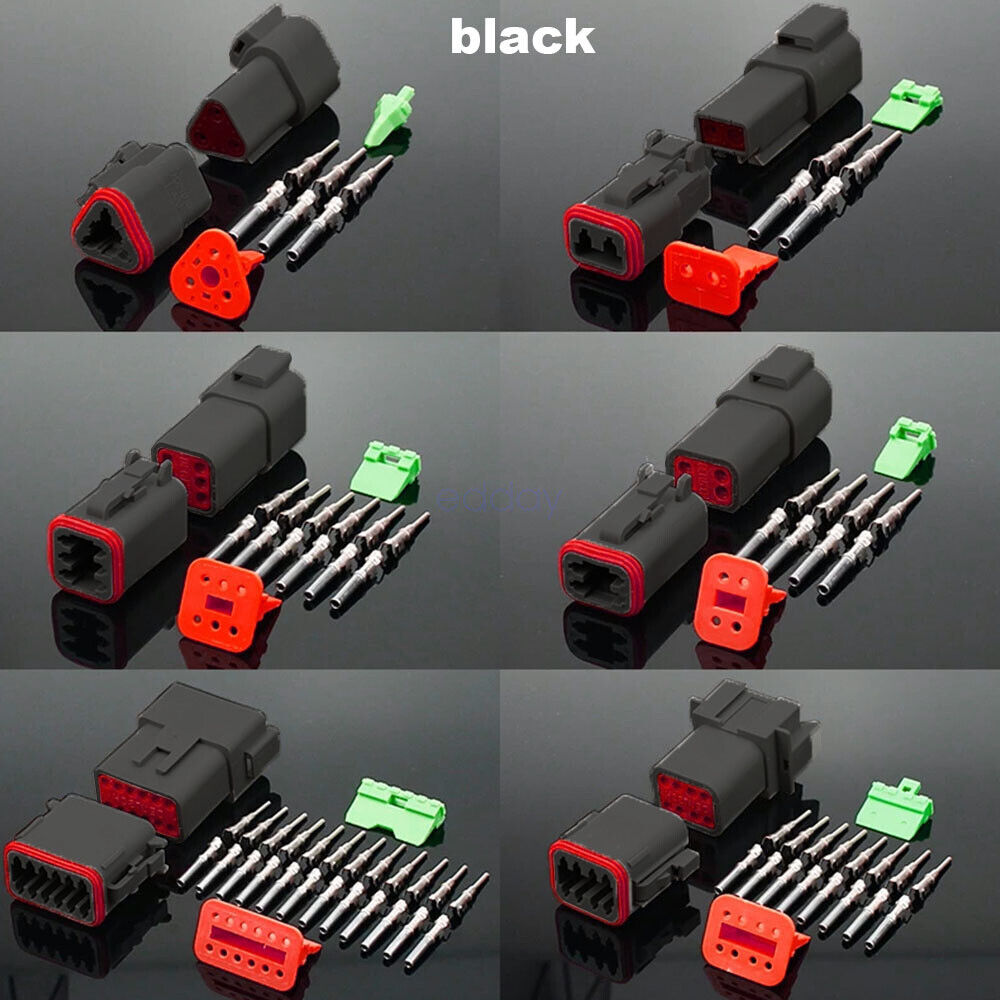BLACK??1700x Deutsch DT Connector Genuine Deutsch Crimp Tool Auto Marine