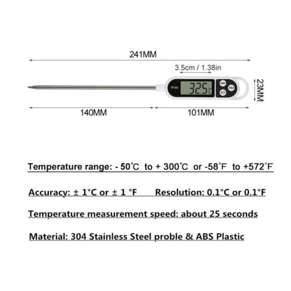 Digital Probe Thermometer – BBQ & Cooking
