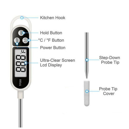 Digital Probe Thermometer – BBQ & Cooking