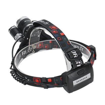 HP700 LED Headlamp Head Torch Lamp Rechargeable Light Headlight Camping