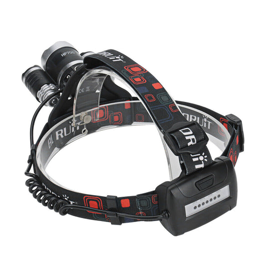 HP700 LED Headlamp Head Torch Lamp Rechargeable Light Headlight Camping