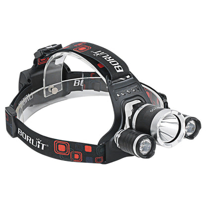 HP700 LED Headlamp Head Torch Lamp Rechargeable Light Headlight Camping