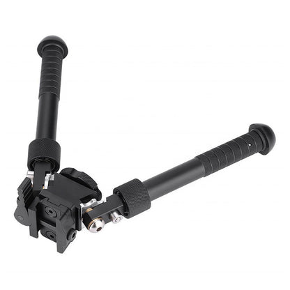 6.5- 9" Foldable QD Picatinny Rail Mount V8 Adjustable Bipod