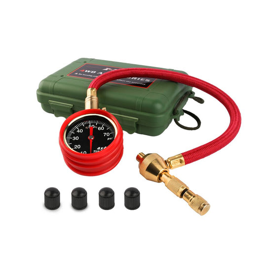 X-BULL Tyre Deflator tyre Air Deflators Rapid With Pressure Gauge Valve Tool 4WD