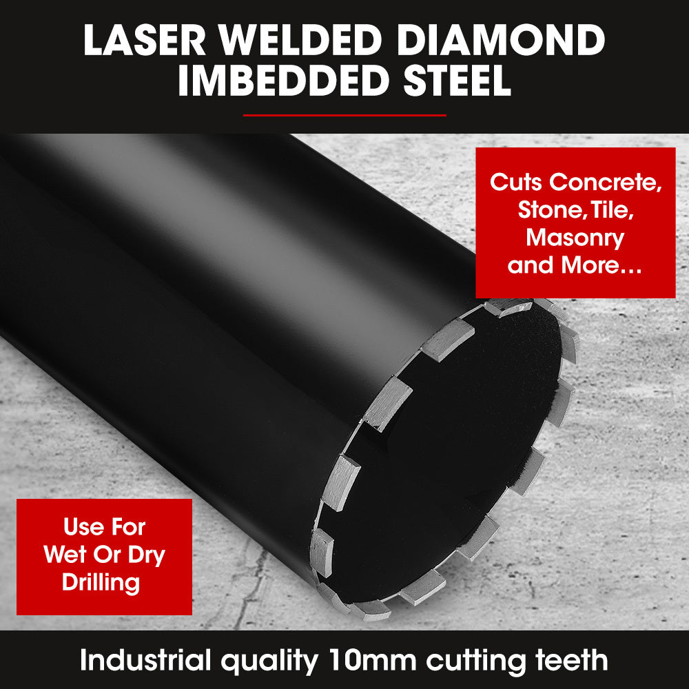 Baumr-AG 180 x 400mm Diamond Core Drill Bit DBX Series, Industrial 1.1/4-UNC