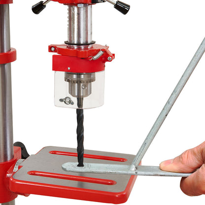 Baumr-AG 600W 12" Pedestal Bench Drill Press, 12 Speeds, 16mm Chuck (DP17)